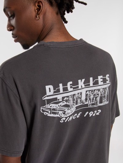 Dickies - Service Station Tee - Gråsort