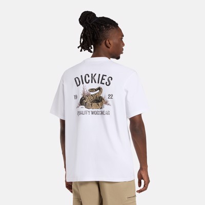 Dickies - Snake T-shirt -  White