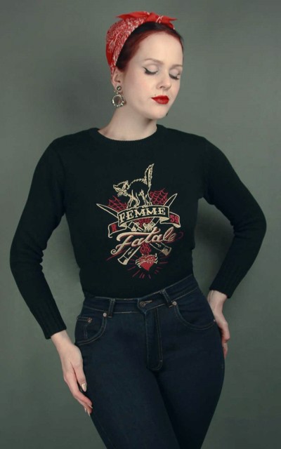 Rumble59 - Pullover - Femme Fatale