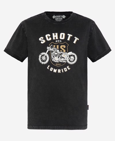 Schott - Biker t-shirt